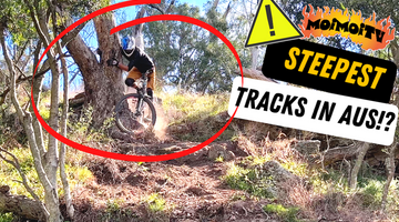 RIDING SUPER STEEP LOOSE TRAILS 📺
