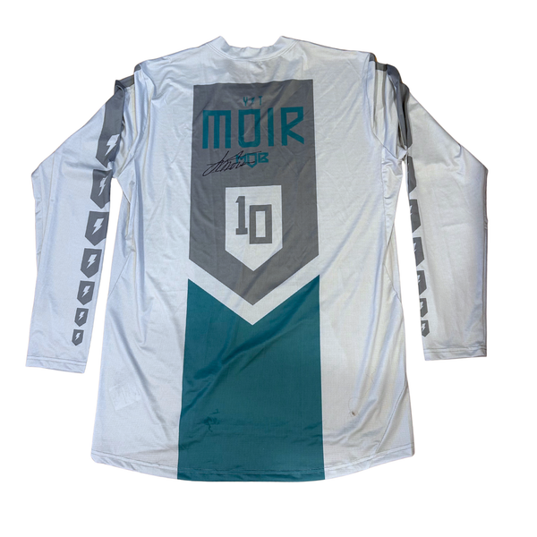 SIGNED 2024 MOIR WORLD CUP RACE JERSEY GREY/BLUE