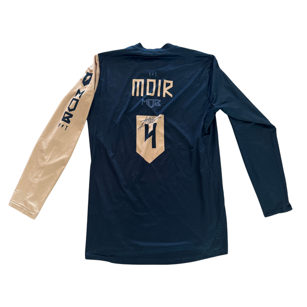 SIGNED 2025 MOIR WORLD CUP RACE JERSEY BLACK/GOLD