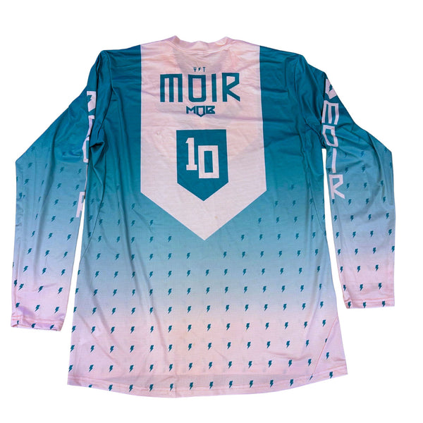 SIGNED 2024 MOIR WORLD CUP JERSEY SALMON